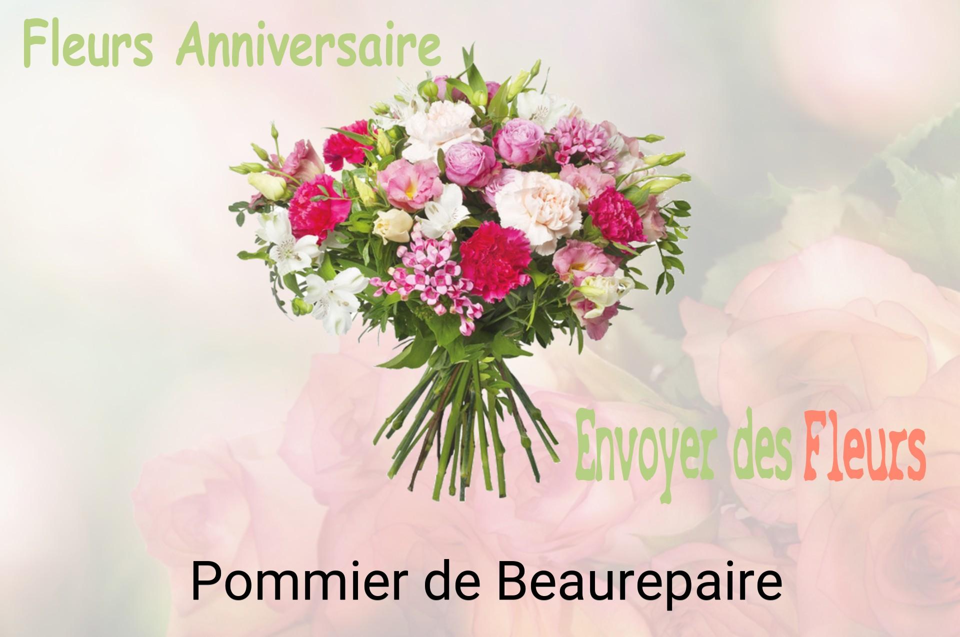 Bouquet de fleurs d’anniversaire livré à Pommier-de-Beaurepaire